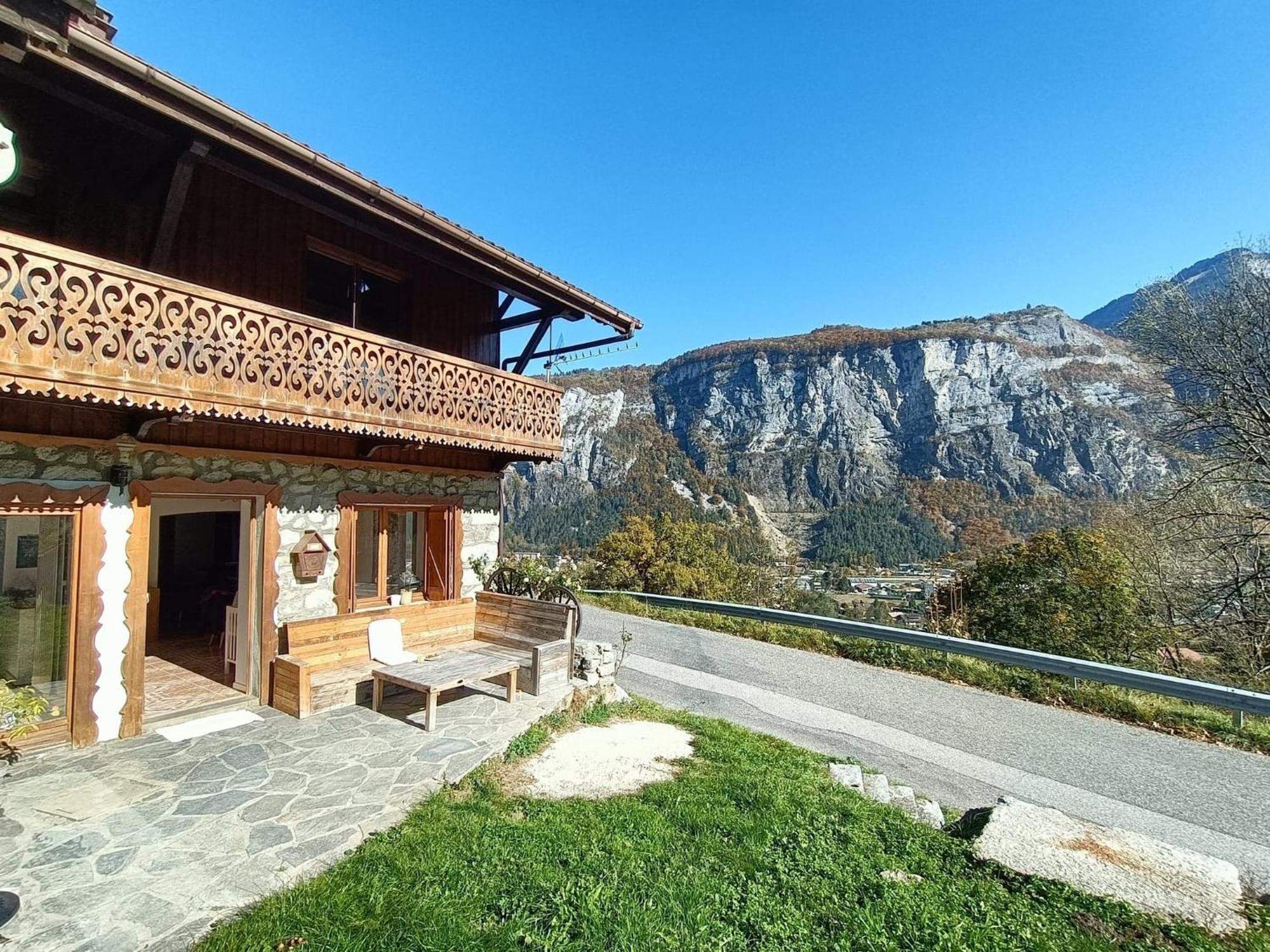 Appartement Cozy 100M2 Dans Chalet Savoyard Magland Exteriör bild